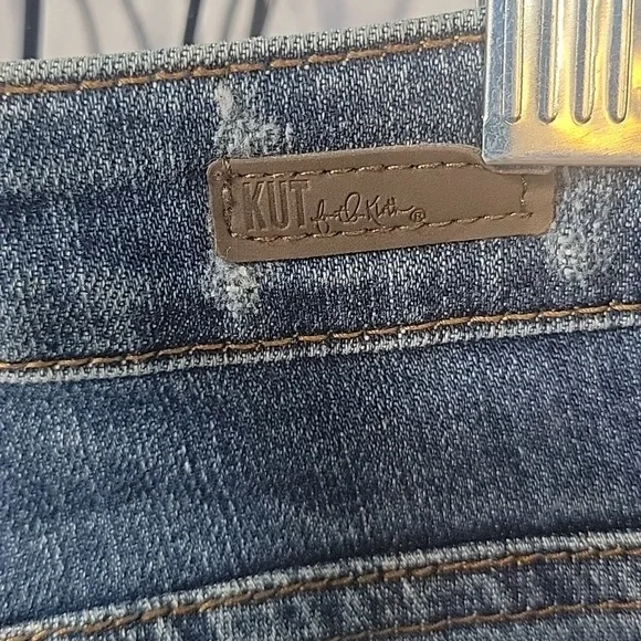 Kut from the Kloth Women's Straight Leg‎ Jeans - Blue - Picture 8 of 13